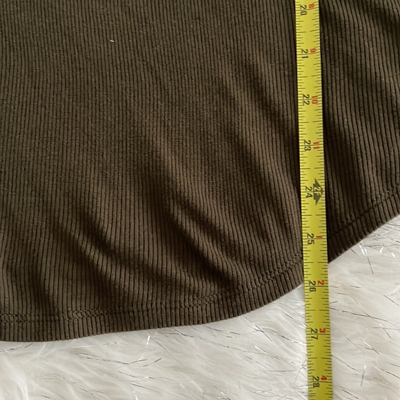 Spade & Heart Ribbed Long Sleeve Shirt Sz S - Picture 5 of 11